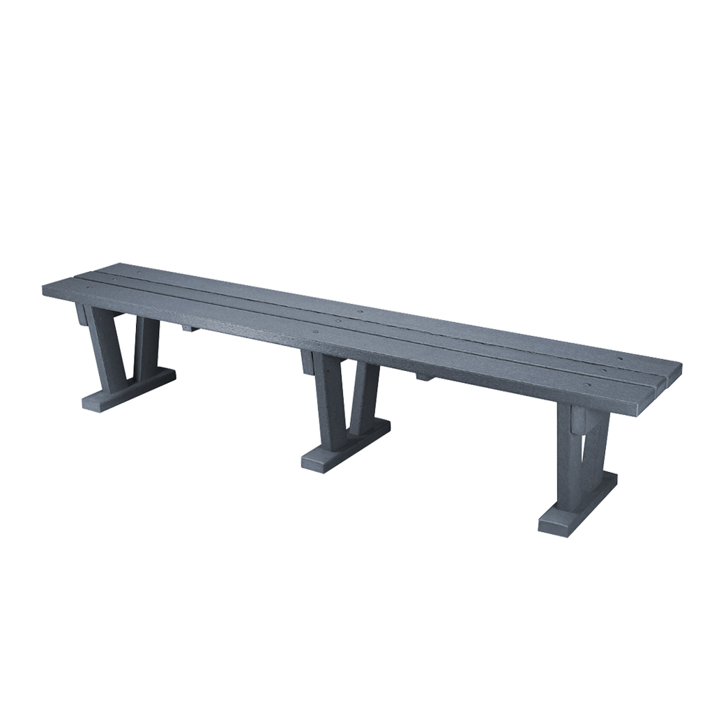 BANC LARGE DE PLASTIQUE - 2 PI