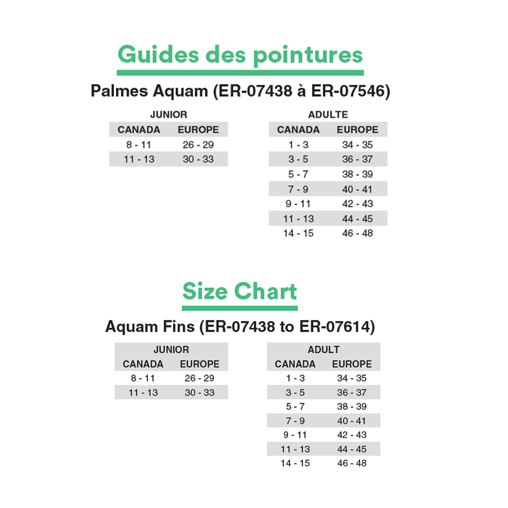 PALMES AQUAM JAUNE/VERT (5-7)