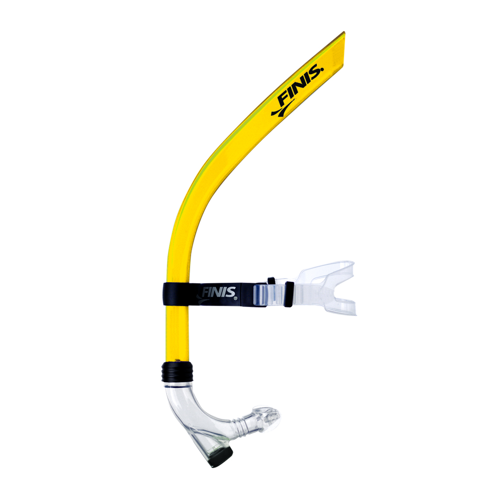 FINIS TUBO FRONTAL SWIMMER'S SNORKEL AMARILLO — Tri For Fun