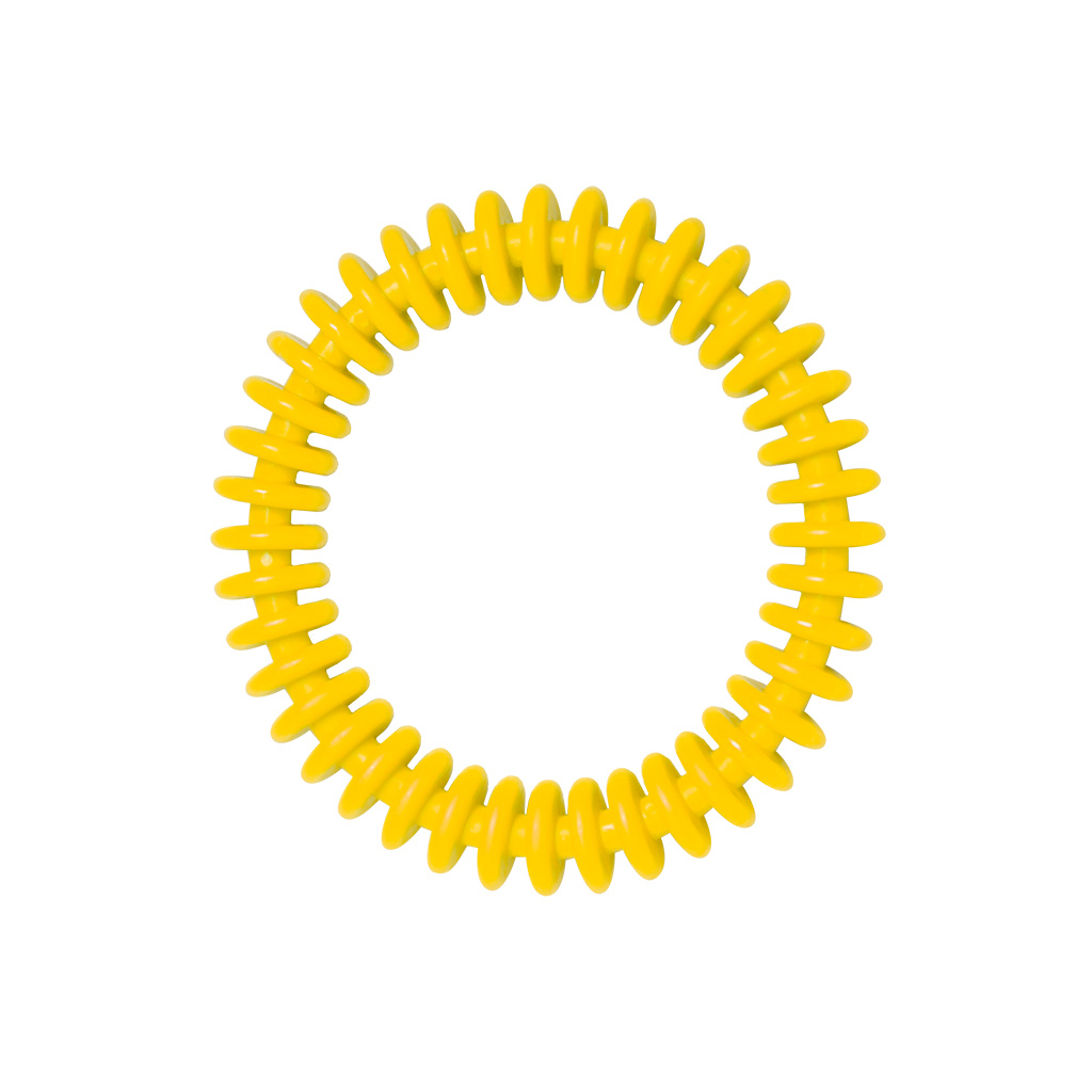 RIBBED DIVING RING YELLOW 