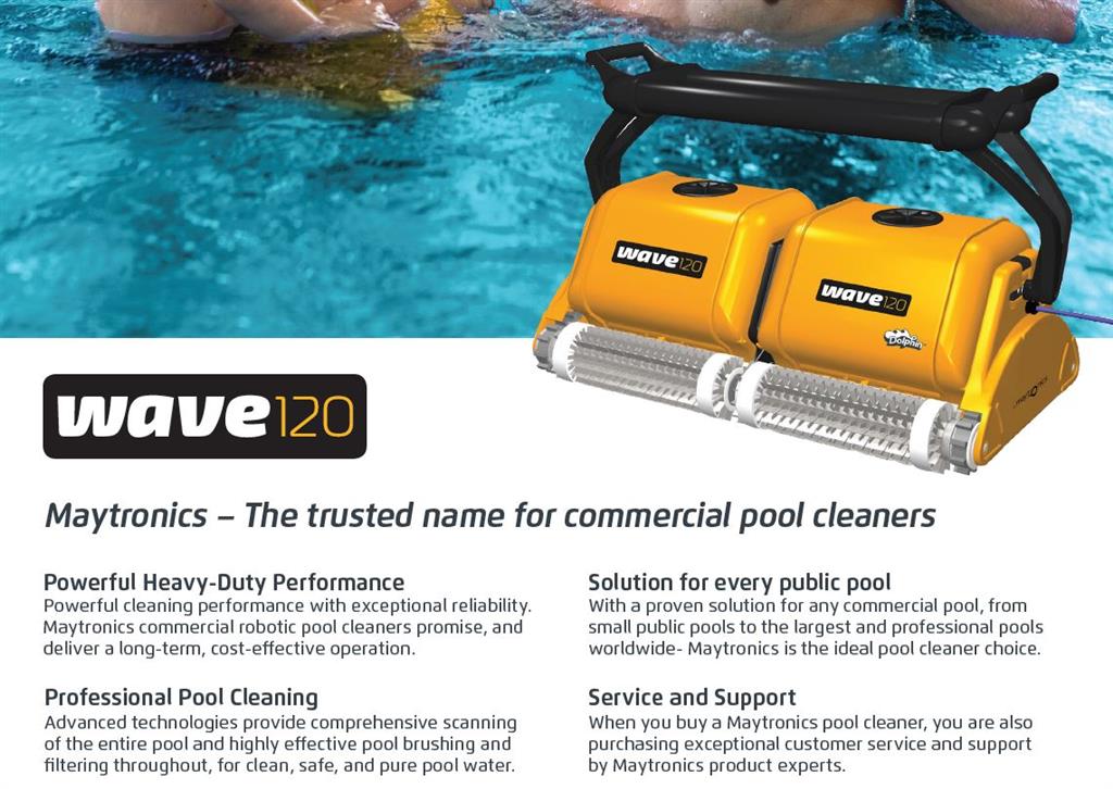 wave 120 pool cleaner