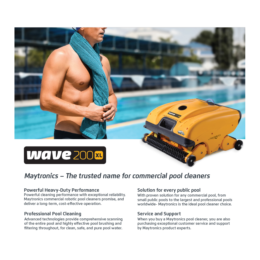 POOL CLEANER DOLPHIN WAVE 200XL