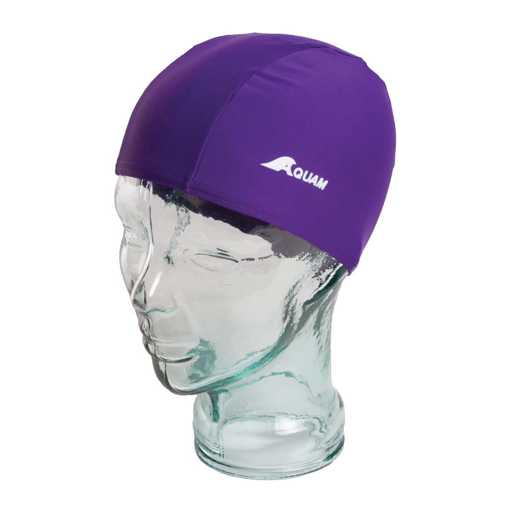 AQUAM JR LYCRA CAP PURPLE