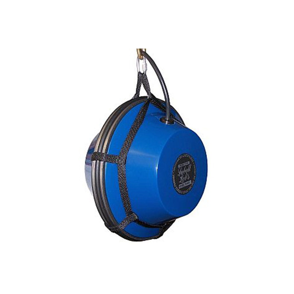 Lubell portable harness-mounted underwater speaker with 150FT