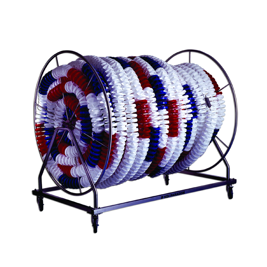 Stainless steel cable storage reel