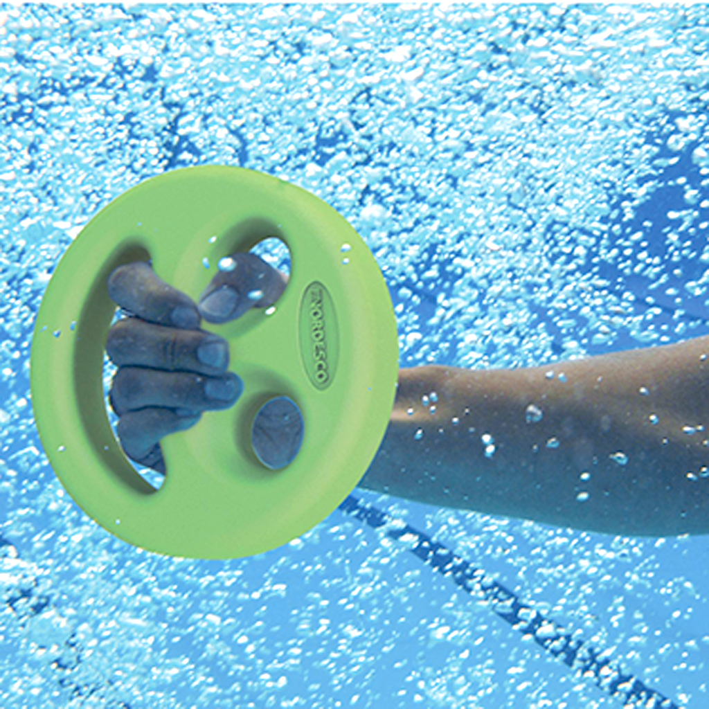 SMALL GREEN AQUATIC FITNESS DISK (2)