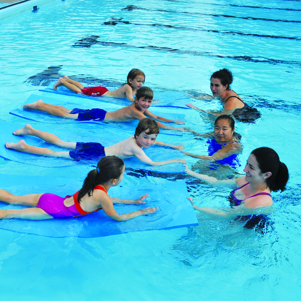 EXERCISE MAT WITH GROMMETS