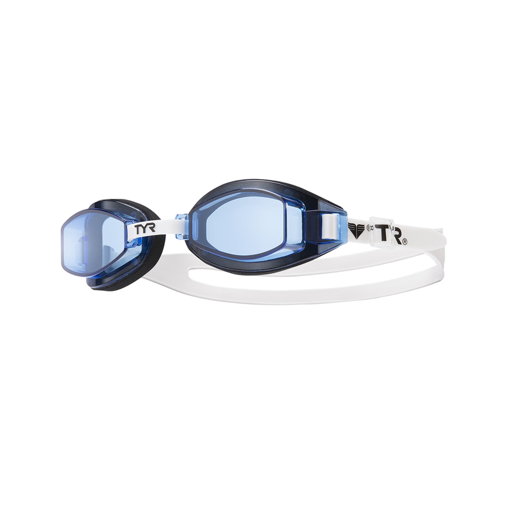 TYR TEAM SPRINT GOGGLE BLACK-BLUE