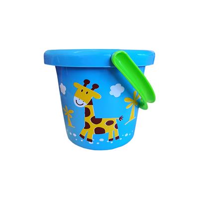 BUCKET WITH DECORATION 7"