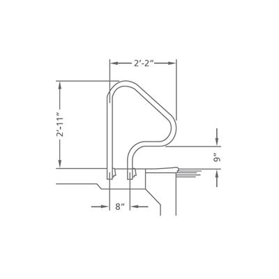 FIGURE 4 GRAB RAIL (PR)-.109"