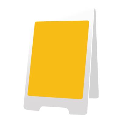 BLANK YELLOW PANEL