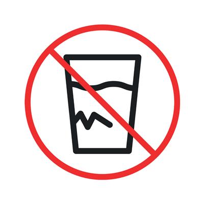 PICTOGRAM NO GLASS