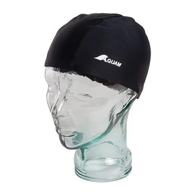 AQUAM JR LYCRA CAP BLACK