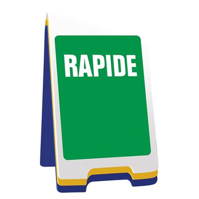 PANNEAU INDICATEUR "RAPIDE"