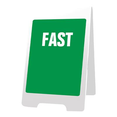 PANNEAU INDICATEUR "FAST"