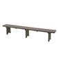 PLASTIC BENCH - 6 FT