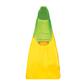 AQUAM JUNIOR FINS GREEN/YELLOW (8-11)