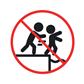 PICTOGRAM NO PUSHING