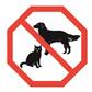 PICTOGRAM NO ANIMALS